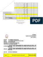 Planilla Obrero Administrativo 2016