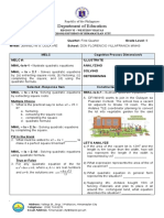 Math 9 Q1 - 21st Centrury Assessment Template