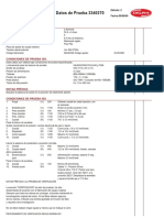 Datos de Prueba 3340370: Especificacion Bomba