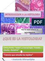 Introduccion A La Histologia - Clase 1