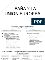 España Y La Union Europea