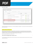 New Alarm Created New Alarm Created: Hol-2210-01-Sdc: Virtualization 101: Introduction To Vsphere