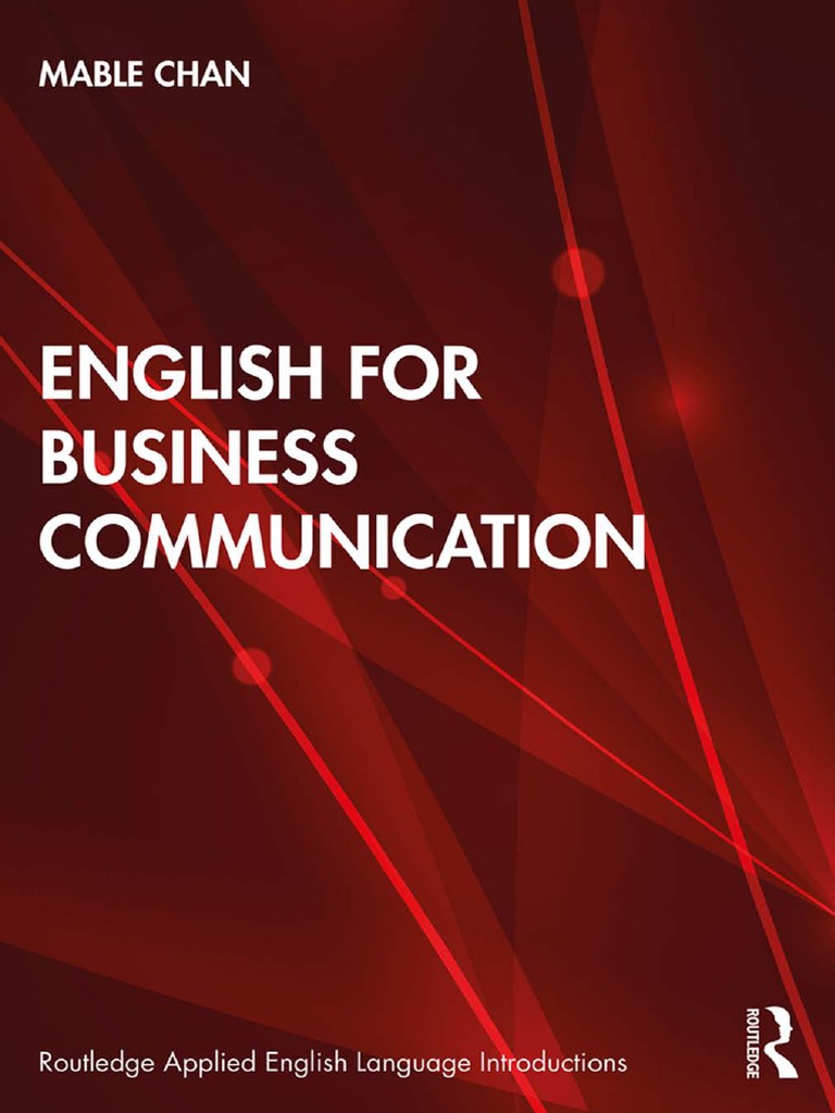 English For Business Communication | PDF | Linguistics | Communication