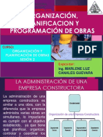 Organizacion y Planificaciòn de Obra 2