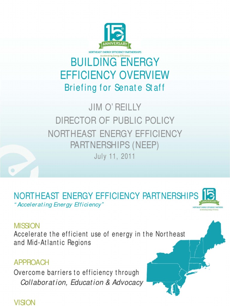 NEEP Building Energy Efficiency Overview-July 2011 | PDF | Building ...