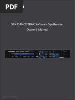 SRX DANCE TRAX Manual E