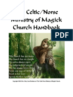 Church Handbook (To Accompany To Celtic Norse Ministry of Magick Church Constitution & Bylaws)
