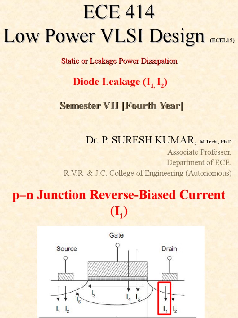 Low Power VLSI Design: Leakage Analysis | PDF | Teaching Methods ...