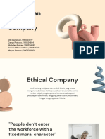 Building An Ethical Company - Kelompok 7