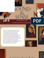 Gabriela Moncada & Kamen Chen Sound and Sense by Alexander Pope