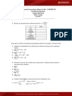 Cálculo de límites en Uniminuto con aproximaciones tabulares