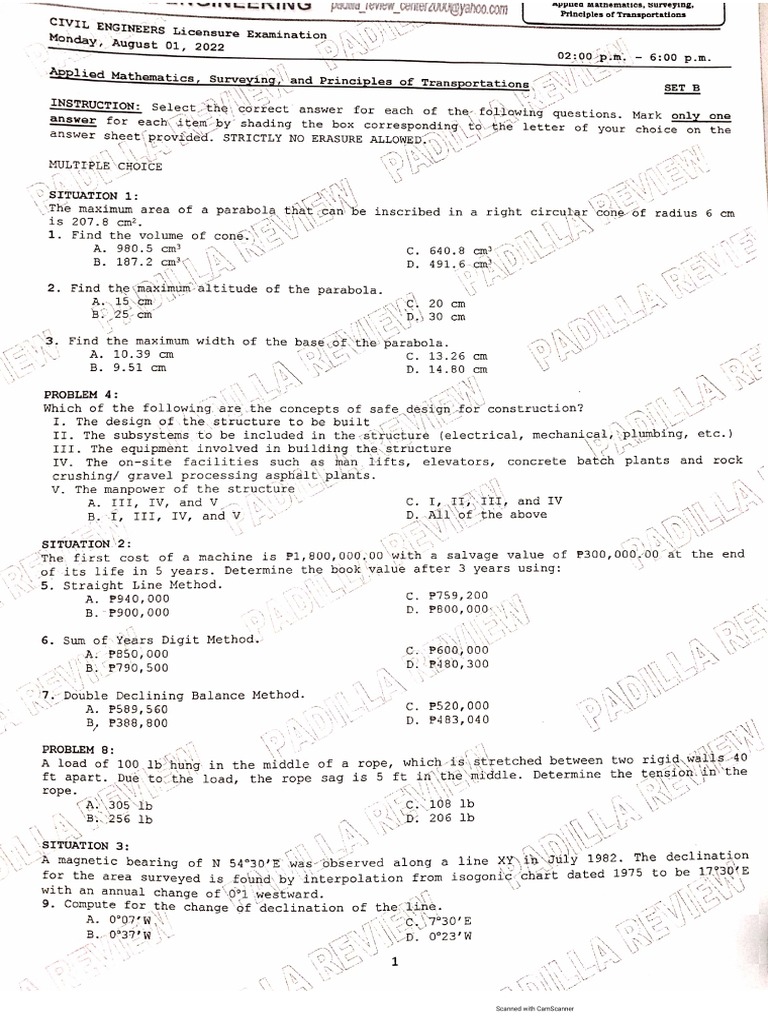 Mste Set-B Padiloyalist | PDF