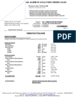 Hematocytologie: Medecin Biologiste