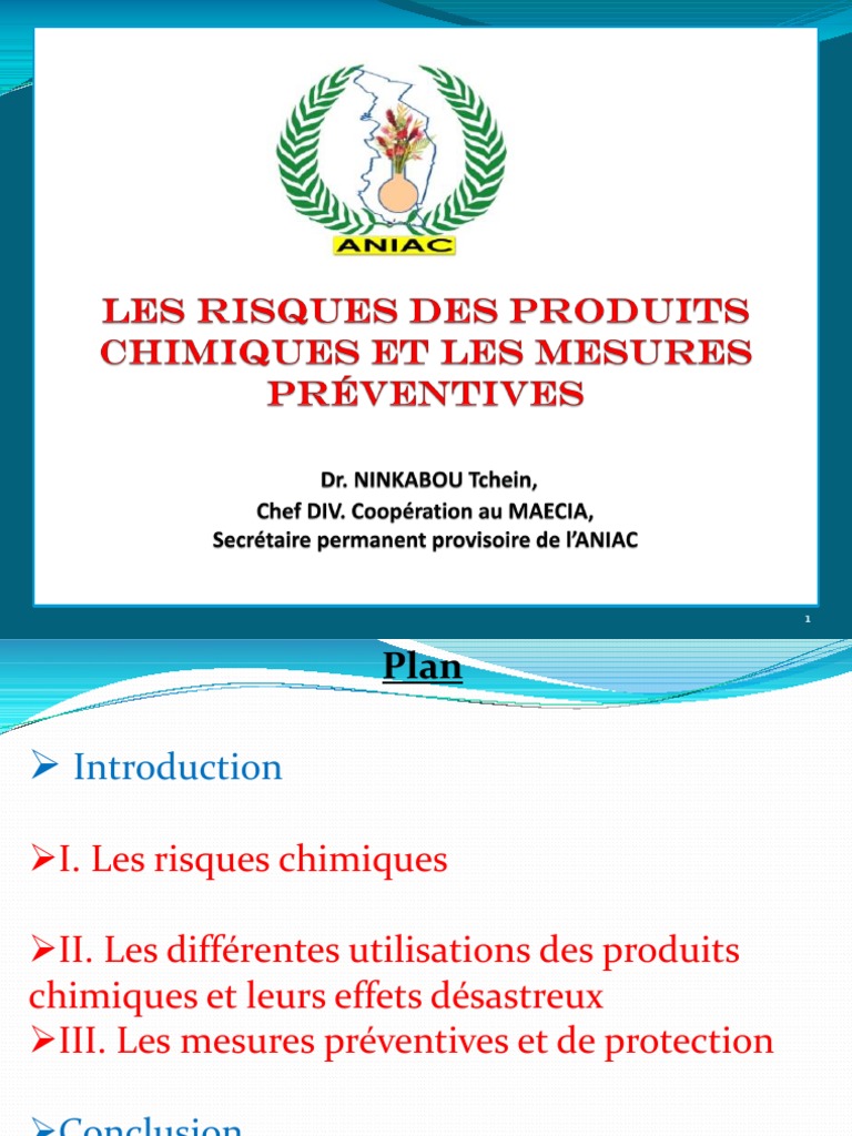 Prévention des risques chimiques | PDF | Chimie | Savon