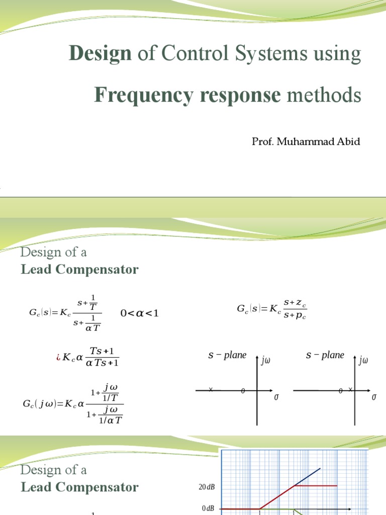 LCS21 47 Design Using Frequency Response Methods PDF