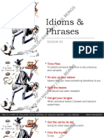 IDIOMS AND PHRASES - 3