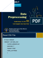 Data Preprocessing