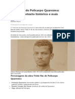 Resumo Triste Fim de Policarpo Quaresma