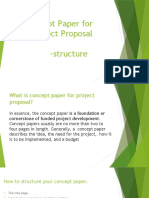 Concept Paper for Project Proposals Explained