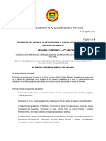 Descripción Del Enfoque, La Metodología y El Plan de Actividades para La Ejecución Del Trabajo Lote 18