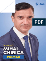 Mihai Chirica - Brosura Electorala - PNL IASI