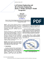 System of Systems Engineering and Family of Systems Engineering From A Standards, V-Model, and Dual-V Model