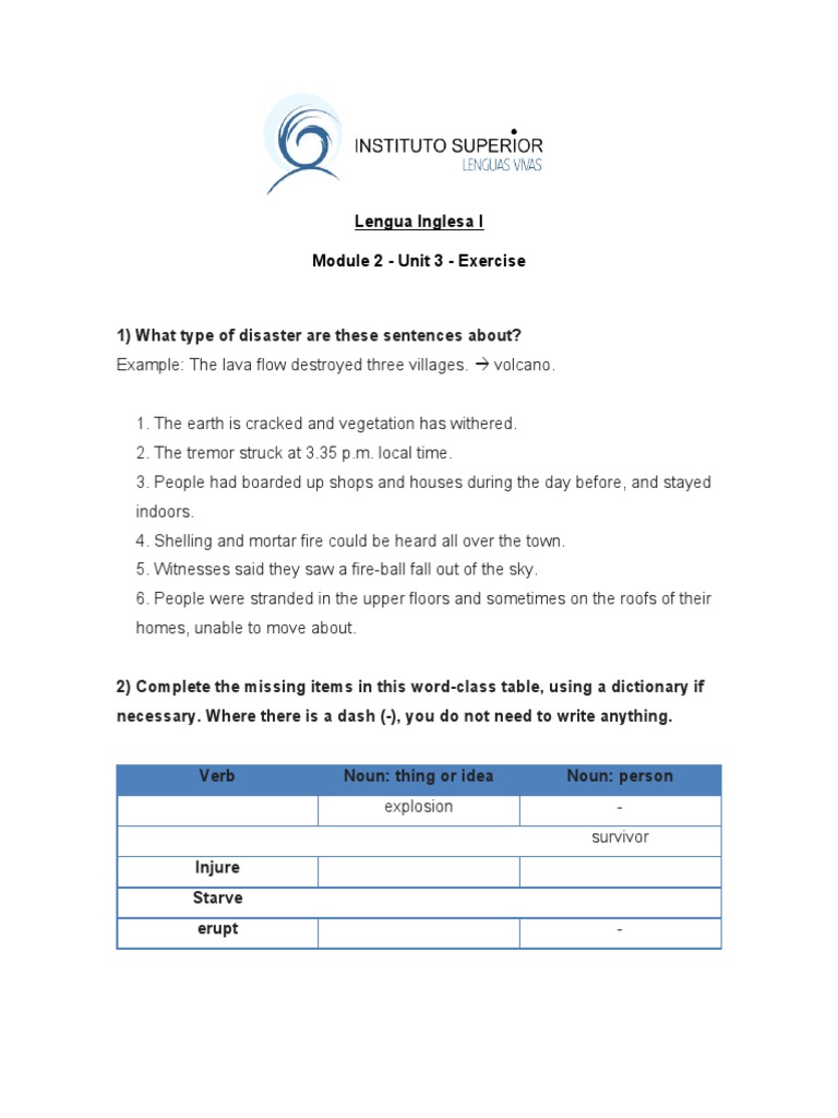 Unit 3 - Exercise With Keys | PDF | History