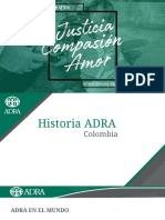 Historia y proyectos de ADRA Colombia