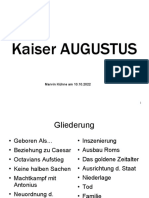 Kaiser Augustus Aufstieg Und Leben