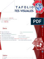 Av 7egb PPT Formato Portafolio Artes Visuales