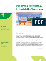 Math Newsletter PDF