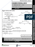 Primer Examen Parcial I/2015: Solución