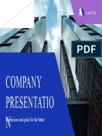 Blue and Purple Casual Corporate App Development Startup Company Presentation