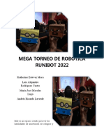 Mega Torneo de Robótica Runibot 2022