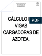 Vigas Cargadoras Azotea