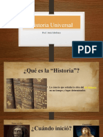 Historia Universal Introducción