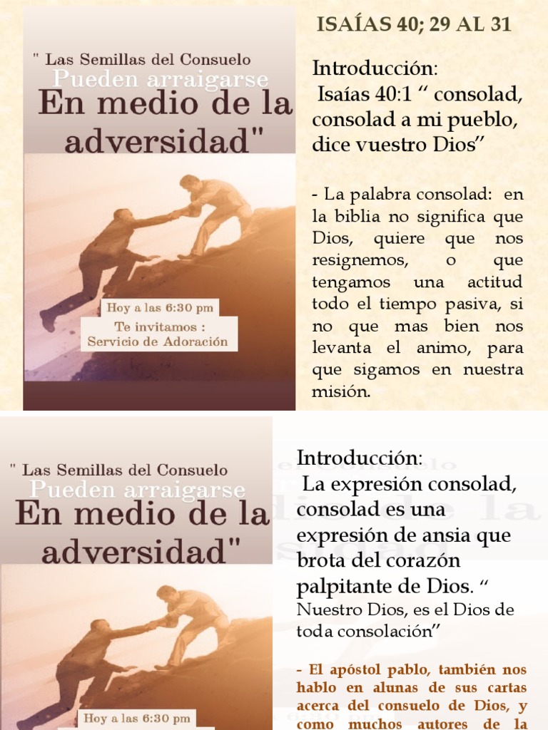 El Consuelo Divino en la Biblia | PDF | espíritu Santo | Jesús