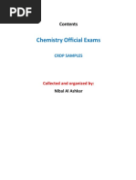 Chemistry Official Exams