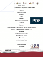 Sistemas básicos de perforación rotatoria terrestre