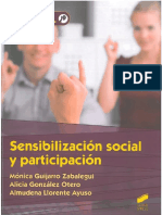 Sensibiliación Social y Participación