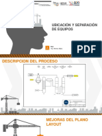 Optimización de procesos y separación de equipos en planta de producción de fenol