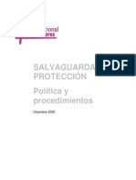 Politica de Salvaguarda 2020