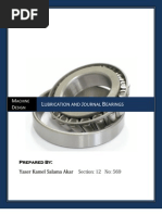 Download Lubrication and Journal Bearing by Yaser Akar SN60264387 doc pdf
