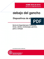Asme B.30.20-2018dispositivos Debajo de El Gancho