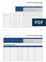 19 Master Document & Record Index