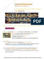 Feuille de Chou Accorderie de Grenoble Octobre Novembre 2021 
