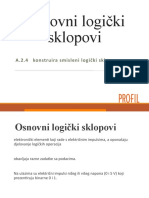 Osnovni Logički Sklopovi