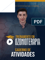 Caderno de Atividade Treinamento em Ozonioterapia