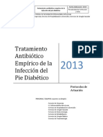 Tratamiento Empírico Pie Diabético-Mayo2013