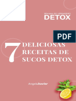 7 Receitas Detox
